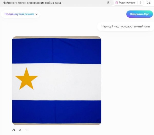 Нарисуй наш государственный флаг